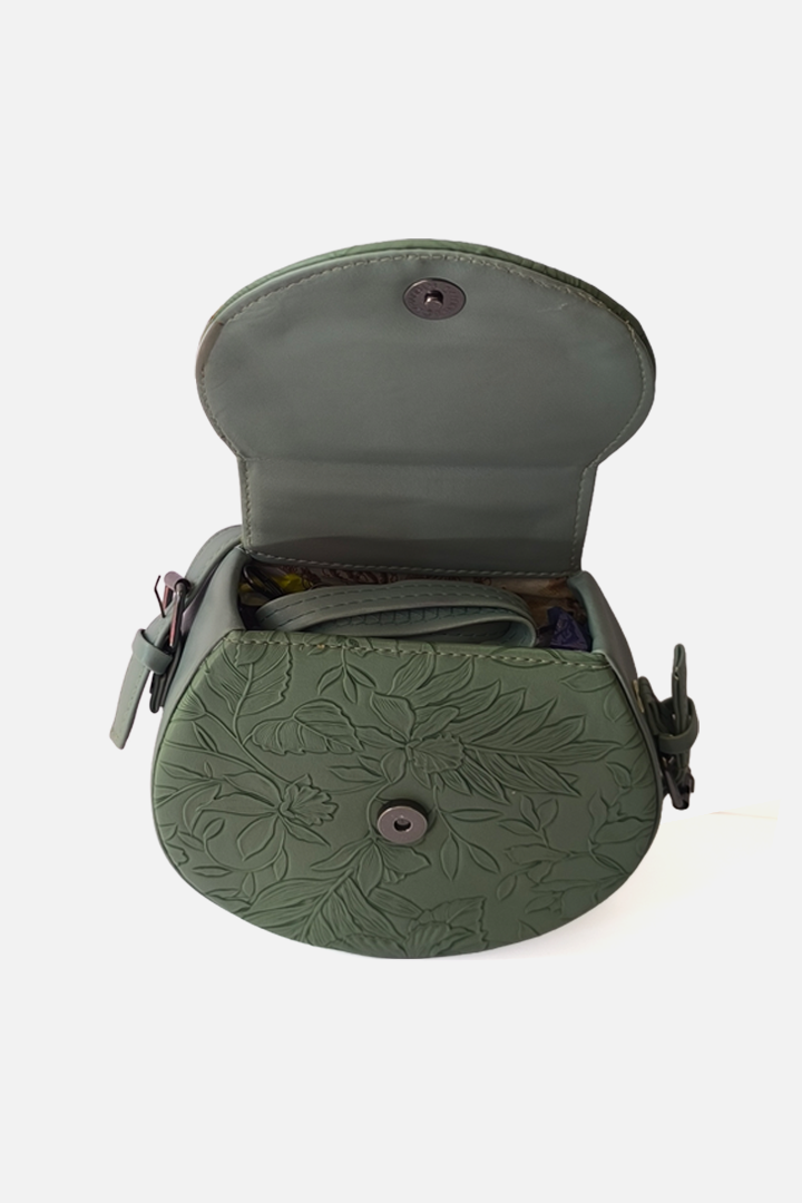 FloraMuse Embossed Mini Bag