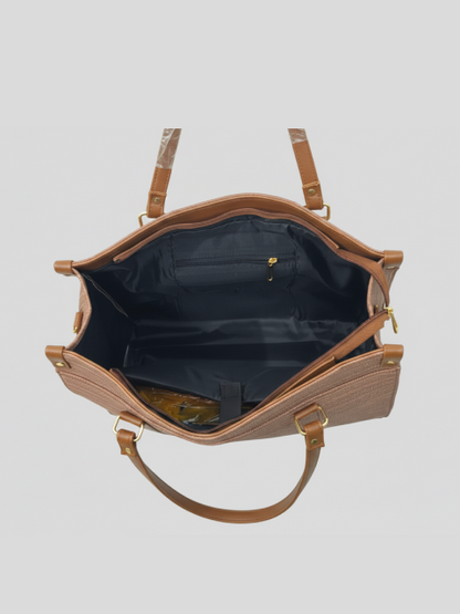 Structured Dual-Strap Tote