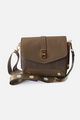 Luxury Tweed Flip‑Top Crossbody