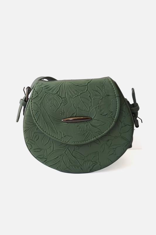 FloraMuse Embossed Mini Bag