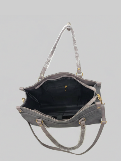 Structured Dual-Strap Tote