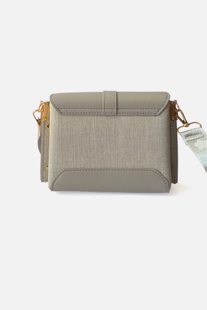 Luxury Tweed Flip‑Top Crossbody