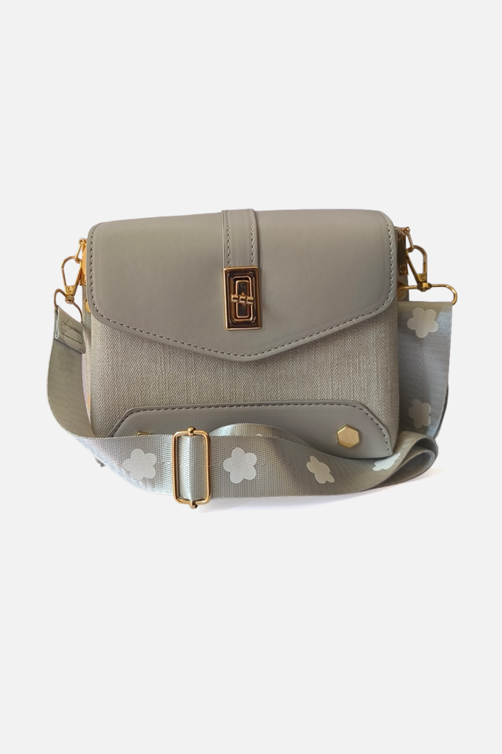 Luxury Tweed Flip‑Top Crossbody