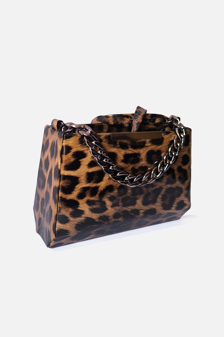 Ultimate Leopard Chain Bag