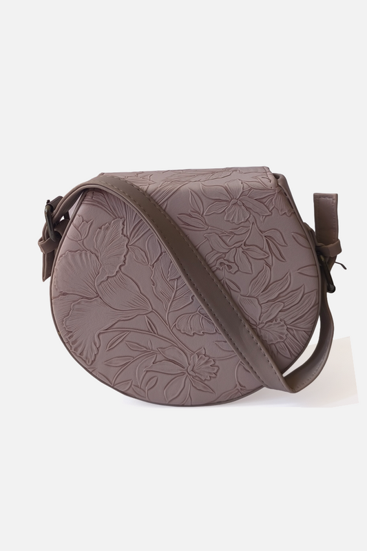 FloraMuse Embossed Mini Bag