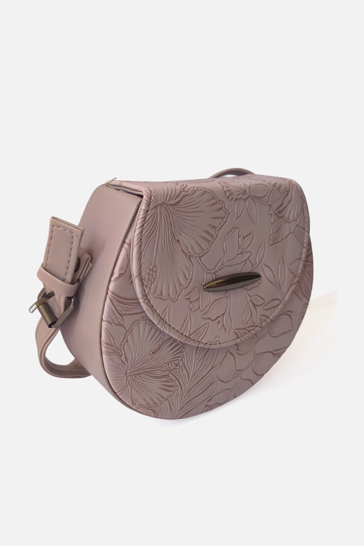FloraMuse Embossed Mini Bag