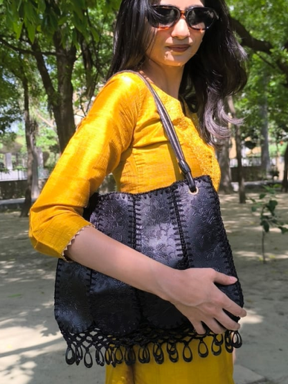 Bloom Crochet Tote